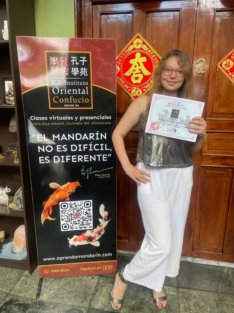 Entrega del título de HSK3-Bloque