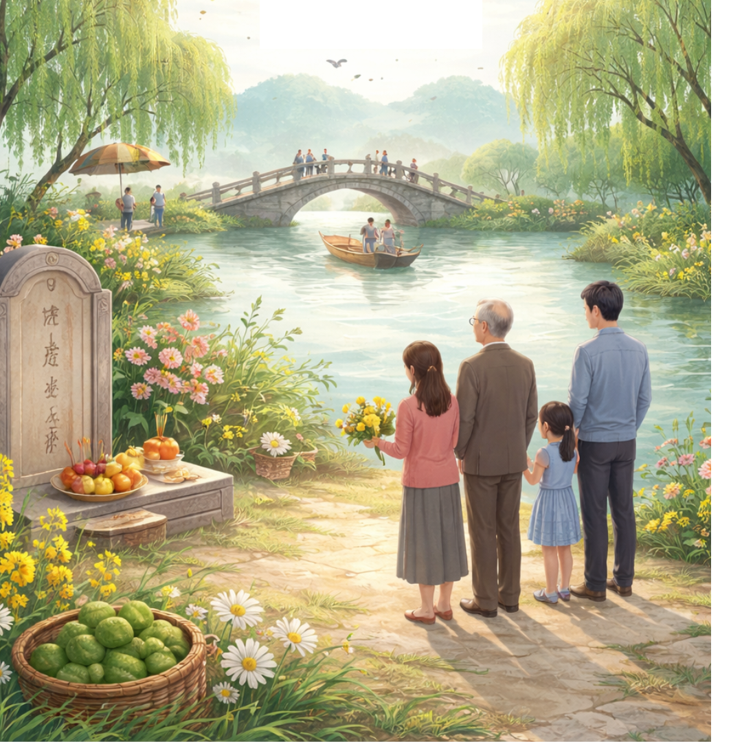 Festival Qingming (清明节 o Qingmíngjié)